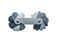 Шаблон радиусный (радиусомер) №2 (R8;10;12;16;20;25)