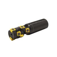 Фреза торцово-цилиндрическая 25x36x100 "кукуруза" с механическим креплением тангенциально расположенных 4гр пл-н LNHQ 0904 Z=2 ц/х Weldon 25 AH590-R025.36.02.W25 «Русский Инструмент» (РИ)