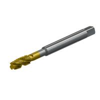 Метчик М2х0,4 машинно-ручной 6H Р6М5К5 глухой TiN винтовой L=45мм DIN371 TBT00202040 Beltools