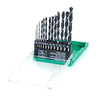 Набор сверл ф 1,5-6,5мм HSS 13шт (шаг 0,5 плюс 3,2; 4,8 мм) в пластмассовом футляре Beltools