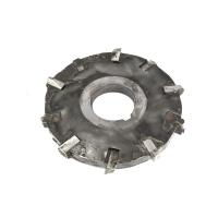 Фреза трехсторонняя 200х26х60 Z=10 со вставными рифлеными ножами ВК8