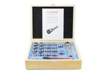 Патрон цанговый КМ4 ER32 с комплектом цанг 3-20 (18шт) Beltools