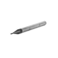 Фреза концевая сферическая твердосплавная 1,1х2,2х50 R=0,55 P45C Z=2 ц/х dхв=4мм G230-011.022-P45C «Русский Инструмент» (РИ)