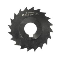 Фреза отрезная 80х3х22 Z=20 тип 3 со ступицей и ш/п HSS Nit ГОСТ 2679-93 Beltools