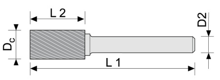 Цилиндрические борфрезы (A) Цилиндрические борфрезы (A)