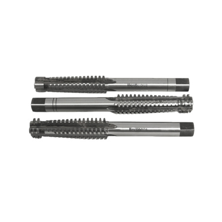 Метчик трапецеидальный Tr20х4 машинно-ручной (HSS) 3шт компл. L=160мм Beltools