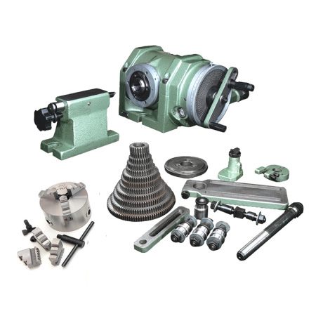 Универсально делительная головка УДГ Д-160 в сборе с токарным патроном 100 Beltools