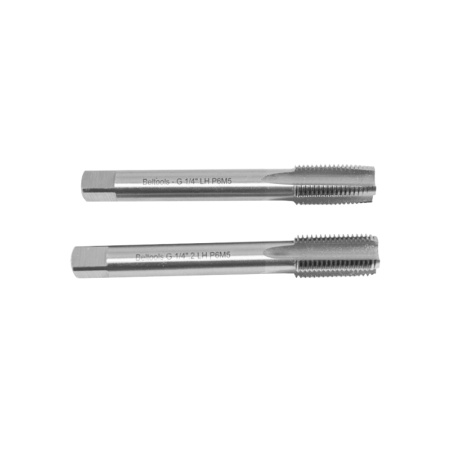 Метчик трубный G1/4'' машинно-ручной Р6М5 левый 2шт компл. исп1 Beltools