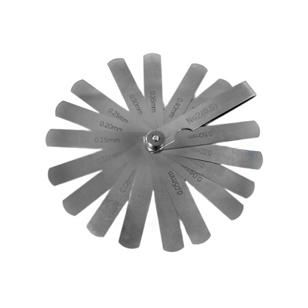 Набор щупов №2 70мм (0,02-0,5) (17шт) Beltools