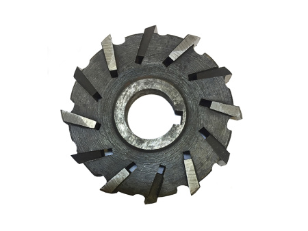 Фреза трехсторонняя 125х25х32 Z=12 со вставными рифлеными ножами Р6М5 ГОСТ 1669-78 Московский завод "Фрезер"