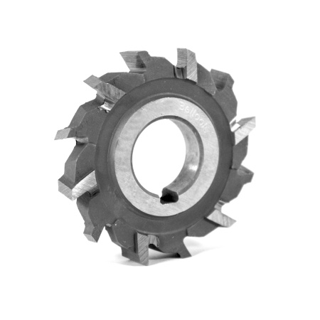 Фреза трехсторонняя 63х10х22 Z=12 тип 2 HSS разнонаправленный зуб ГОСТ 28527-90 Beltools