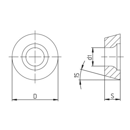Пластина сменная круглая RDEW 10T3MOT PP20M «Русский Инструмент» (РИ)