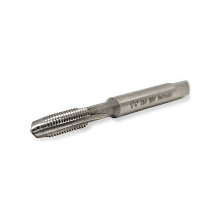 Метчик дюймовый 1/4'' 26 ниток BSF машинно-ручной HSS сквозной исп1 Beltools