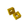Пластина сменная ромбическая CCMT 060204-HM PC25C «Русский Инструмент» (РИ)
