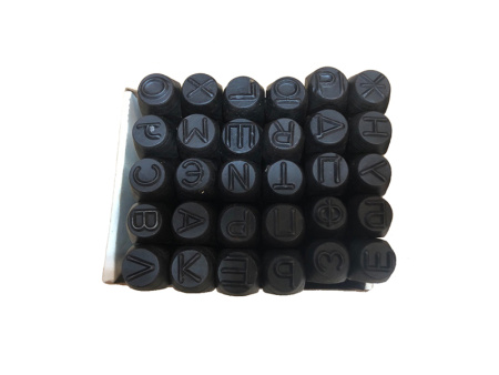 Клеймо буквенное 3 сталь 30 шт