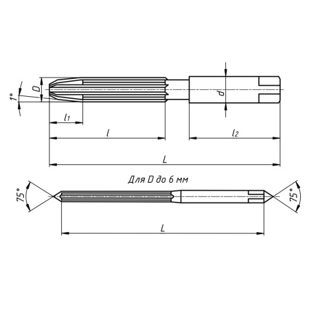 Развертка ручная 7,1 Н7(А) ц/х ГОСТ 7722-77 Beltools