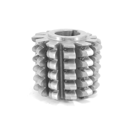 Фреза червячная для зубьев звездочек t=12,7 dр=7,75 Р6М5К5 (2523-0022) 90x80x32 (2гр.56 мин.) Львовский ИЗ